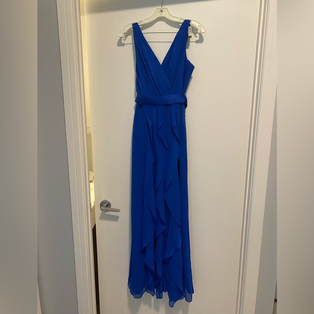 Tiered ruffled dress for wedding guest - Picture 2 of 5